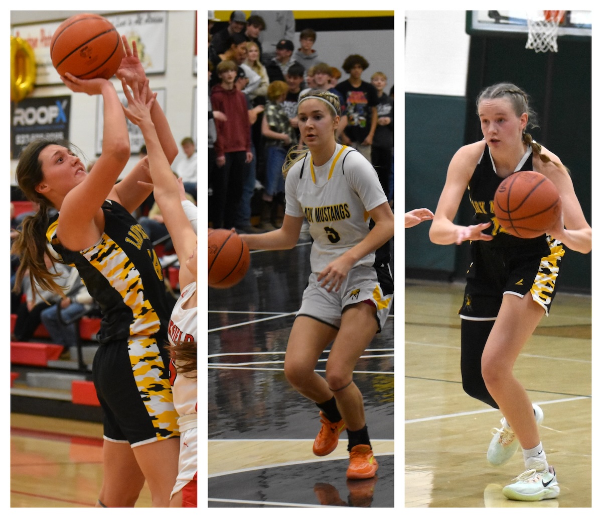 ThreePeat LynchburgClay senior trio all earn 1,000th point in final